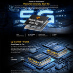 Ulefone Armor 23 Ultra 頑丈スマホ、6.78インチ Android 13 MediaTek Dimensity 8020 オクタコア 最大2.6GHz、ネットワーク：5G、NFC、OTG、衛星メッセージング、12GB+512GB