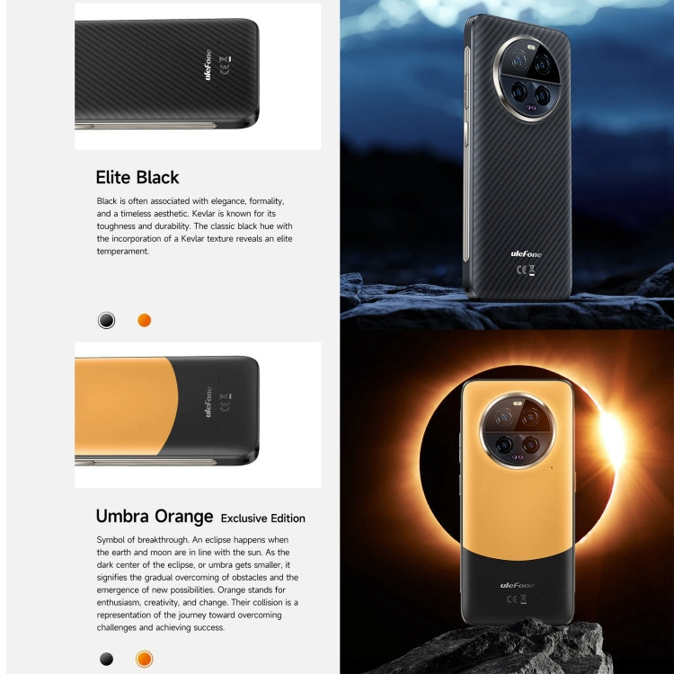 Ulefone Armor 23 Ultra 頑丈スマホ、6.78インチ Android 13 MediaTek Dimensity 8020 オクタコア 最大2.6GHz、ネットワーク：5G、NFC、OTG、衛星メッセージング、12GB+512GB