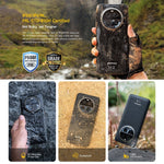 Ulefone Armor 23 Ultra 頑丈スマホ、6.78インチ Android 13 MediaTek Dimensity 8020 オクタコア 最大2.6GHz、ネットワーク：5G、NFC、OTG、衛星メッセージング、12GB+512GB