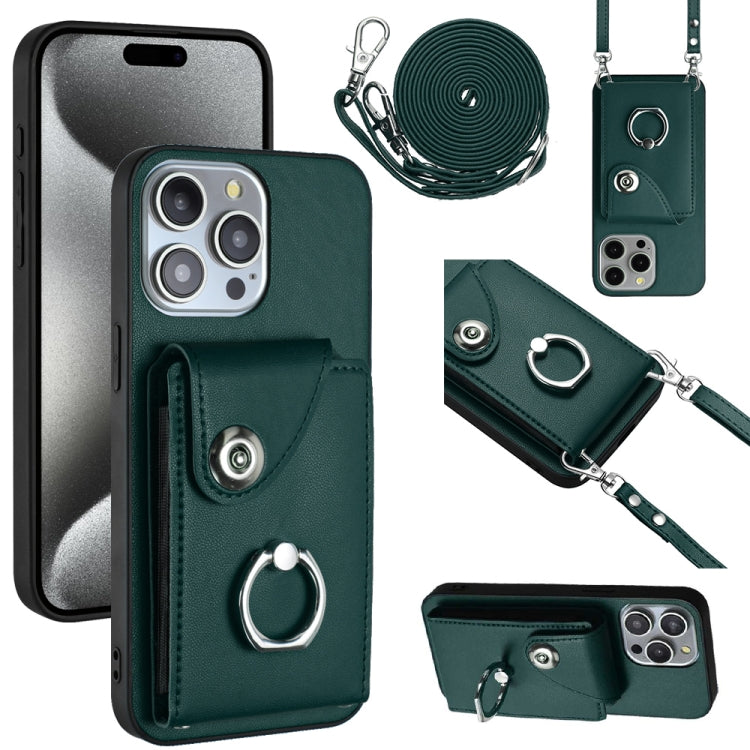 オルガンカードバッグリングホルダースマホケース 長いストラップ付き、iPhone 12 Pro 用、iPhone 12 mini 用、iPhone 11 Pro Max 用、iPhone 11 用、iPhone 11 Pro 用、iPhone X / XS 用、iPhone XR 用、iPhone XS Max 用