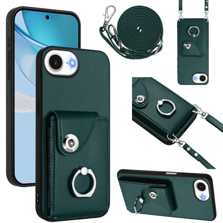 オルガンカードバッグリングホルダースマホケース 長いストラップ付き、iPhone 17e / 16e 用、iPhone 17 Pro Max 用、iPhone 17 Pro 用、iPhone 17 用、iPhone Air 用、iPhone 16 Pro Max 用、iPhone 16 Pro 用、iPhone 16 Plus 用