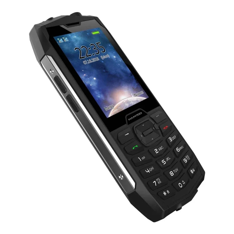HAMTOD H3 頑丈スマホ、2.8インチ T107 ARM CortexTM A7 クアッドコア 1.0GHz、ネットワーク：4G、VoLTE、BT、SOS、EU版