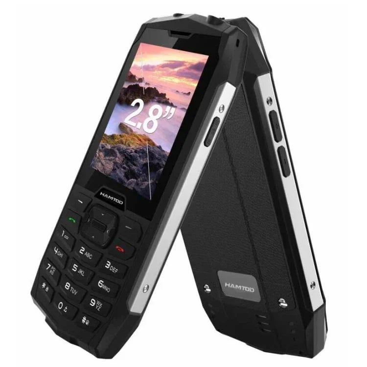 HAMTOD H3 頑丈スマホ、2.8インチ T107 ARM CortexTM A7 クアッドコア 1.0GHz、ネットワーク：4G、VoLTE、BT、SOS、EU版