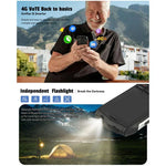 HAMTOD H3 頑丈スマホ、2.8インチ T107 ARM CortexTM A7 クアッドコア 1.0GHz、ネットワーク：4G、VoLTE、BT、SOS、EU版