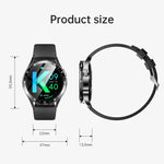 X10 ヘッドホン スマートウォッチ 1.39インチ 防水ブレスレット、Bluetooth通話 / NFC / 心拍数対応