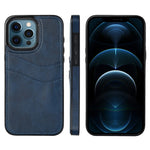 Litchi Leather Skin Card Slots Phone Case, For iPhone 13 Pro, For iPhone 13, For iPhone 12, For iPhone 12 Pro Max, For iPhone 12 Pro, For iPhone 11 Pro Max, For iPhone 11, For iPhone 11 Pro