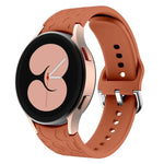 ヒョウ柄エンボス加工シリコンウォッチバンド、Samsung Galaxy Watch 6用