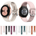 ヒョウ柄エンボス加工シリコンウォッチバンド、Samsung Galaxy Watch 6用