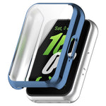 全面保護TPU電気めっき腕時計保護ケース Samsung Galaxy Fit 3用