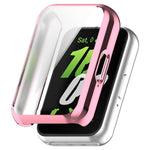 全面保護TPU電気めっき腕時計保護ケース Samsung Galaxy Fit 3用