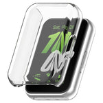全面保護TPU電気めっき腕時計保護ケース Samsung Galaxy Fit 3用