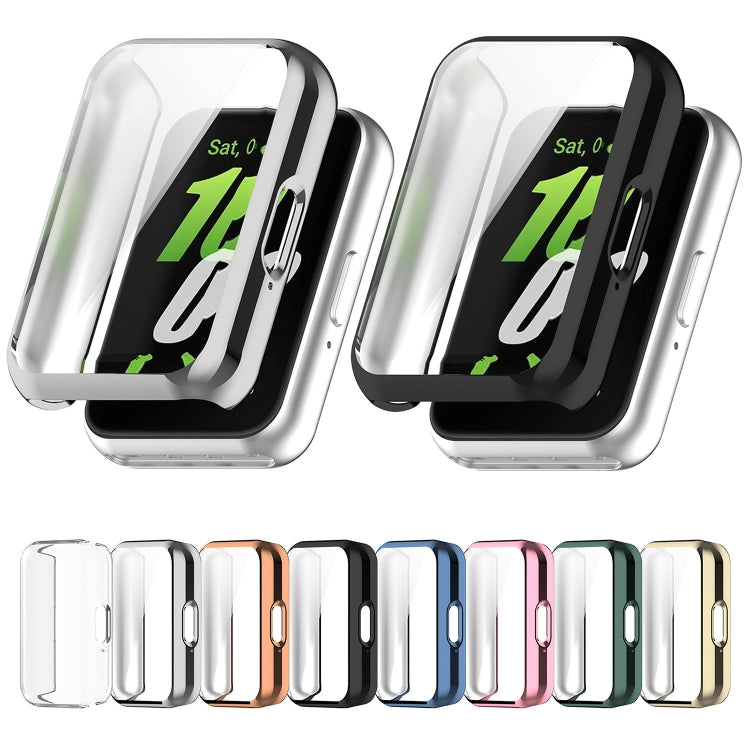 全面保護TPU電気めっき腕時計保護ケース Samsung Galaxy Fit 3用