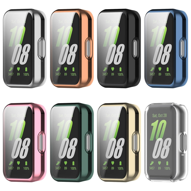 全面保護TPU電気めっき腕時計保護ケース Samsung Galaxy Fit 3用