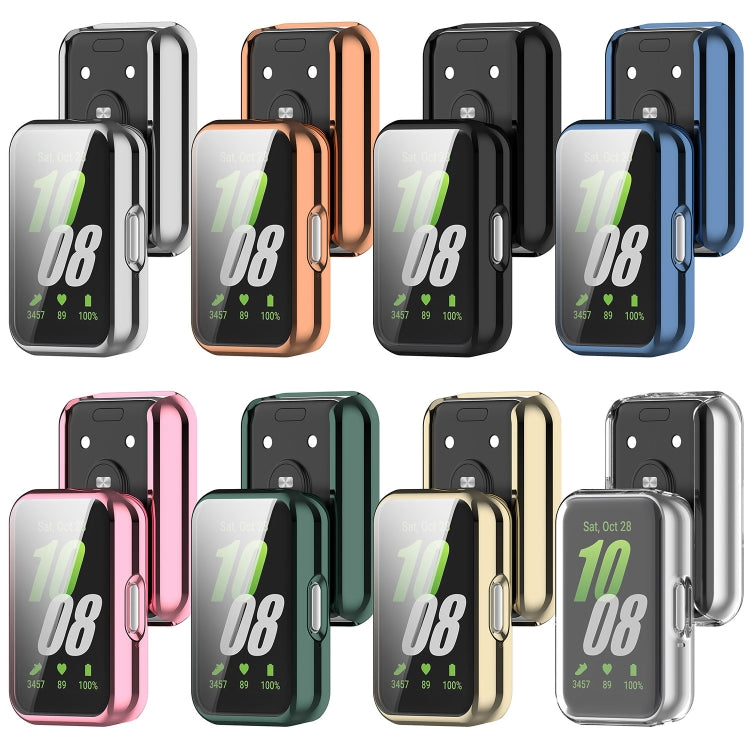 全面保護TPU電気めっき腕時計保護ケース Samsung Galaxy Fit 3用