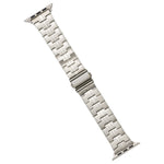 ステンレススチール時計バンド、Apple Watch SE 2022 44mm用、Apple Watch Series 7 41mm用、Apple Watch Series 7 45mm用
