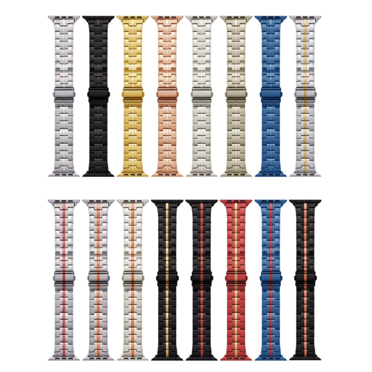 ステンレススチール時計バンド、Apple Watch SE 2022 44mm用、Apple Watch Series 7 41mm用、Apple Watch Series 7 45mm用