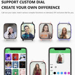 DM60+ 1.83インチ BT5.2 スマートスポーツウォッチ、Bluetooth通話 / 睡眠 / 血糖値 / 血中酸素 / 体温 / 心拍数 / 血圧健康モニター対応