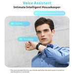 QX7 Pro 2.0インチ BT5.2 スマートスポーツウォッチ、Bluetooth通話 / 睡眠 / 血糖値 / 血中酸素 / 体温 / 心拍数 / 血圧健康モニター対応