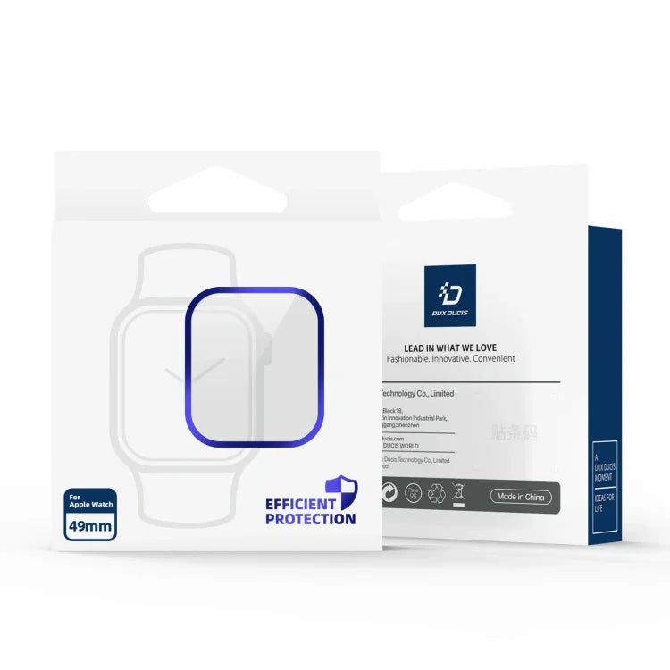 DUX DUCIS Eapa Series 9H Tempered Glass Screen Protector, For Apple Watch Ultra 3 / 2 / 1 49mm