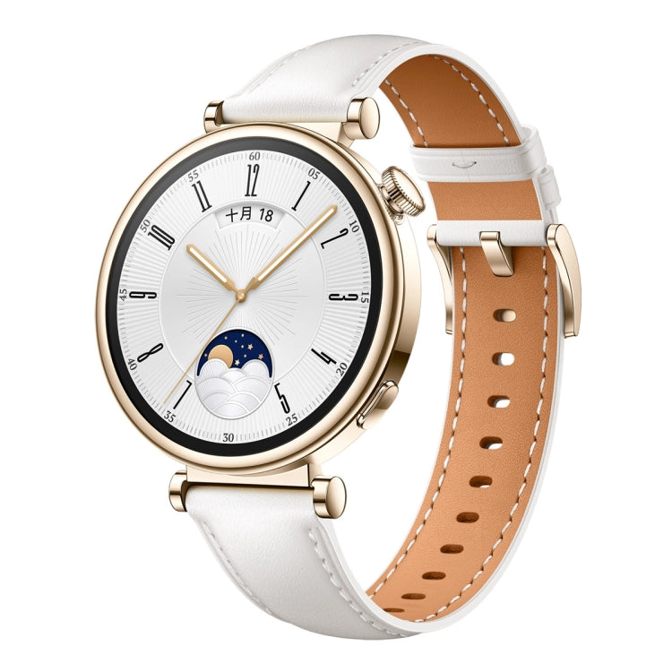18mm Genuine Leather Watch Band, For Huawei Watch  GT 4