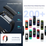 S5-4 スマートブレスレット IP68防水 心拍数 スポーツ フィットネストラッカー スマートウォッチ