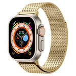 ミラネーゼループ磁気留め具ステンレススチールウォッチバンド、Apple Watch 42mm用、Apple Watch 38mm用