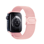 カーボンファイバー調スナップバックルナイロンウォッチバンド、Apple Watch SE 2023 40mm用、Apple Watch Ultra 2 49mm用、Apple Watch Series 9 45mm用