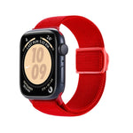 カーボンファイバー調スナップバックルナイロンウォッチバンド、Apple Watch SE 2023 40mm用、Apple Watch Ultra 2 49mm用、Apple Watch Series 9 45mm用