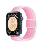 カーボンファイバー調スナップバックルナイロンウォッチバンド、Apple Watch SE 2023 40mm用、Apple Watch Ultra 2 49mm用、Apple Watch Series 9 45mm用