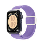 カーボンファイバー調スナップバックルナイロンウォッチバンド、Apple Watch SE 2023 40mm用、Apple Watch Ultra 2 49mm用、Apple Watch Series 9 45mm用