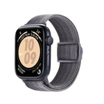 カーボンファイバー調スナップバックルナイロンウォッチバンド、Apple Watch SE 2023 40mm用、Apple Watch Ultra 2 49mm用、Apple Watch Series 9 45mm用