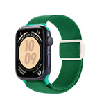 カーボンファイバー調スナップバックルナイロンウォッチバンド、Apple Watch SE 2023 40mm用、Apple Watch Ultra 2 49mm用、Apple Watch Series 9 45mm用