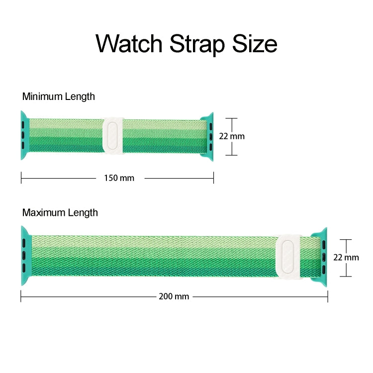 カーボンファイバー調スナップバックルナイロンウォッチバンド、Apple Watch SE 2023 40mm用、Apple Watch Ultra 2 49mm用、Apple Watch Series 9 45mm用