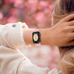 カーボンファイバー調スナップバックルナイロンウォッチバンド、Apple Watch SE 2023 40mm用、Apple Watch Ultra 2 49mm用、Apple Watch Series 9 45mm用