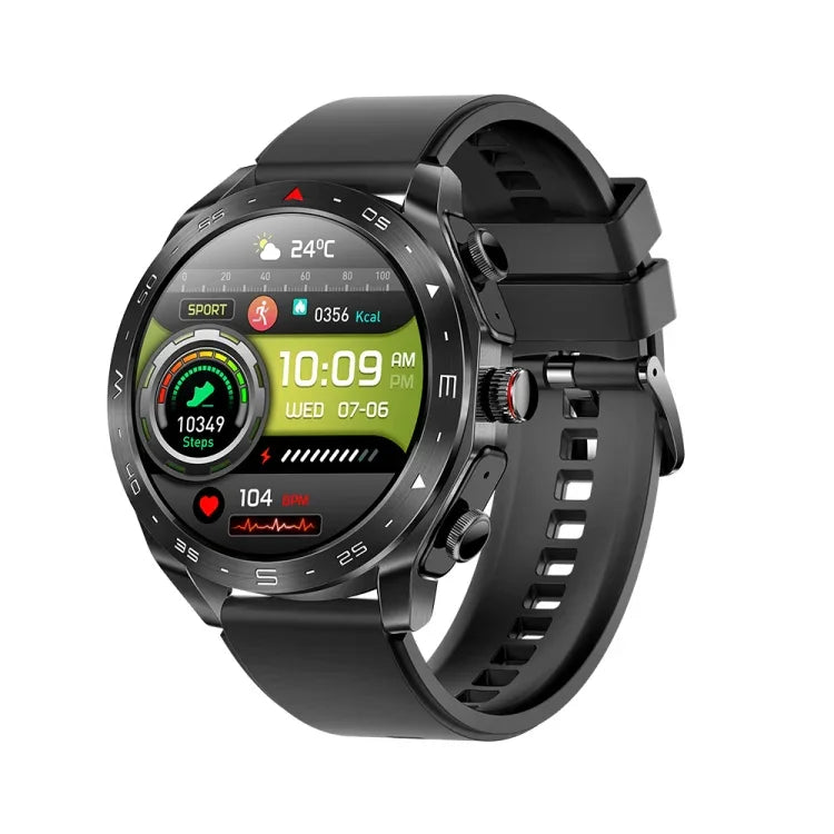LEMFO T95 1.52インチIPSスクリーン 2イン1 Bluetoothイヤホン スマートウォッチ 健康モニタリング対応