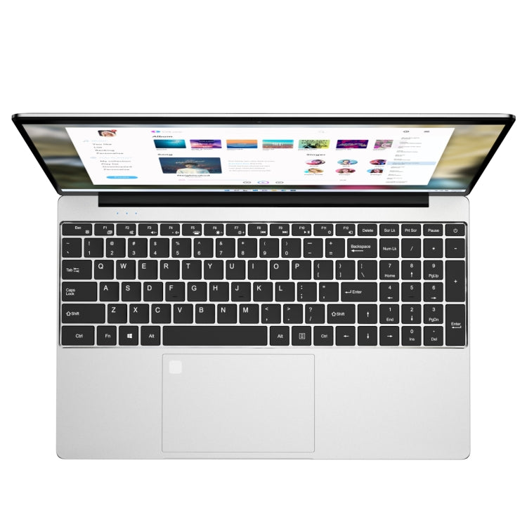 GXMO F152G 15.6インチ ノートパソコン、Windows 11 Intel Alder Lake N95 クアッドコア、指紋認証対応、16GB+512GB