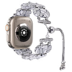 レジン製伸縮チェーン時計バンド、Apple Watch Ultra 2 49mm用、Apple Watch Series 9 45mm用