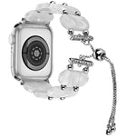 レジン製伸縮チェーン時計バンド、Apple Watch Series 8 41mm用、Apple Watch Series 8 45mm用