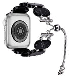 レジン製伸縮チェーン時計バンド、Apple Watch Series 8 41mm用、Apple Watch Series 8 45mm用