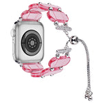 レジン伸縮チェーンウォッチバンド、Apple Watch 42mm用、Apple Watch 38mm用
