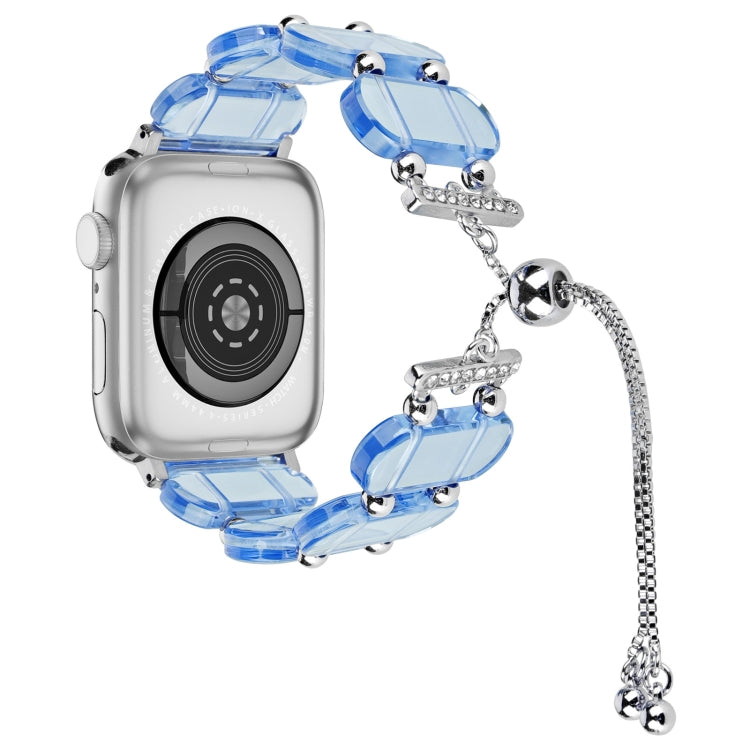 レジン伸縮チェーンウォッチバンド、Apple Watch 42mm用、Apple Watch 38mm用