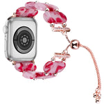 レジン伸縮チェーンウォッチバンド、Apple Watch 42mm用、Apple Watch 38mm用