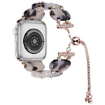 レジン伸縮チェーンウォッチバンド、Apple Watch 42mm用、Apple Watch 38mm用