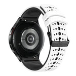 Two Color Silicone Watch Band, For Samsung Galaxy Watch 6