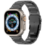 I字型チタンメタルウォッチバンド、Apple Watch SE 2023 44mm用、Apple Watch SE 2023 40mm用、Apple Watch Ultra 2 49mm用、Apple Watch Series 9 45mm用、Apple Watch Series 9 41mm用、Apple Watch Ultra 49mm用、Apple Watch Series 8 41mm用