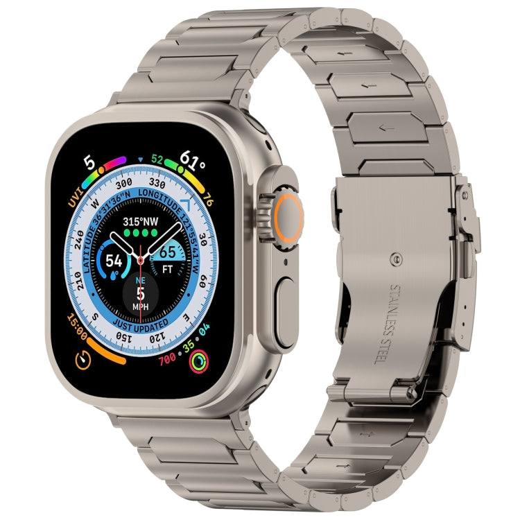 I字型チタンメタルウォッチバンド、Apple Watch SE 2023 44mm用、Apple Watch SE 2023 40mm用、Apple Watch Ultra 2 49mm用、Apple Watch Series 9 45mm用、Apple Watch Series 9 41mm用、Apple Watch Ultra 49mm用、Apple Watch Series 8 41mm用