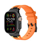 Loners液体シリコンウォッチバンド、Apple Watch SE 2023 44mm用、Apple Watch Ultra 2 49mm用、Apple Watch Series 9 45mm用