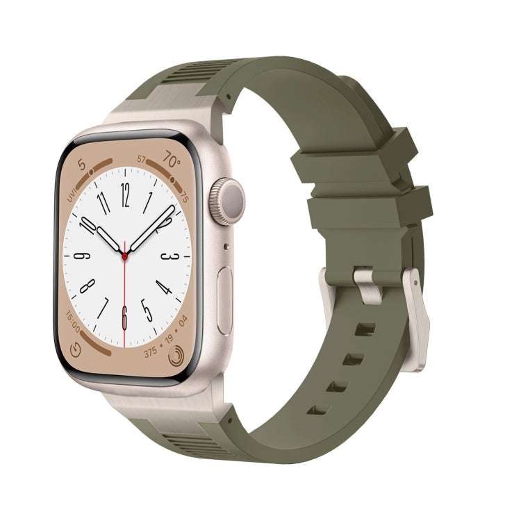 Loners液体シリコンウォッチバンド、Apple Watch SE 2023 44mm用、Apple Watch Ultra 2 49mm用、Apple Watch Series 9 45mm用