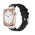 Loners液体シリコンウォッチバンド、Apple Watch SE 2023 44mm用、Apple Watch Ultra 2 49mm用、Apple Watch Series 9 45mm用
