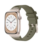 Loners液体シリコンウォッチバンド、Apple Watch SE 2023 44mm用、Apple Watch Ultra 2 49mm用、Apple Watch Series 9 45mm用